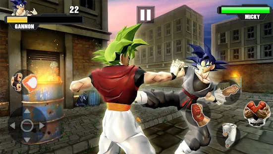 Screenshot 4 for Super Goku Fighting Legend Street Revenge Fight 1.8 MOD APK
