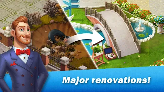Screenshot 3 for Restaurant Renovation 3.2.26 MOD APK Unlimited Stars