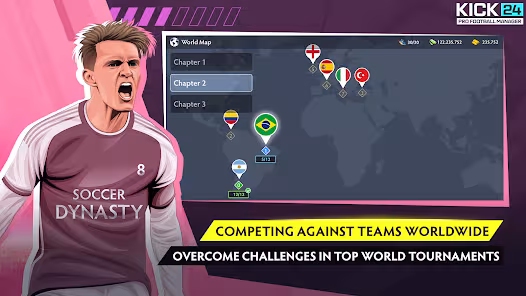 Screenshot 7 for KICK 25 Pro Football Manager Mod APK 1.1.9 Free Shopping