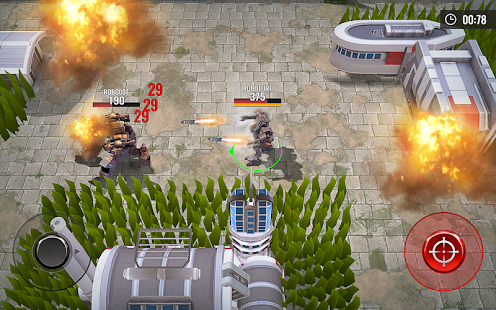 Screenshot 7 for Robots Battle Arena Mech Shooter & Steel Warfare 1.20.0 Mod Money