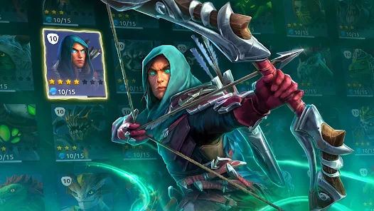 Screenshot 1 for Age of Magic RPG Strategy 2.16.0 MOD APK Menu/Damage/Immortal