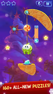 Screenshot 3 for Cut the Rope Magic 1.11.1 MOD APK Unlimited Crystals + Hints