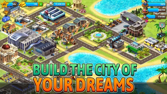 Screenshot 2 for Paradise City Building Sim Game 2.4.10 MOD Unlimited Money