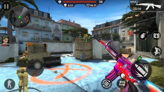 Screenshot 5 for Cover Strike 3D Team Shooter 1.1.333 MOD (god mode + one hit + unlock all gun)