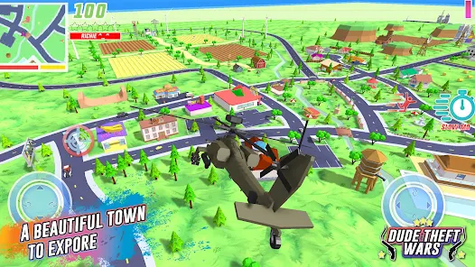 Screenshot 7 for Dude Theft Wars Offline games 0.9.0.9c2 MOD APK Unlimited Money