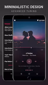 Screenshot 1 for BlackPlayer EX Music Player 20.62 APK Patched Mod Extra