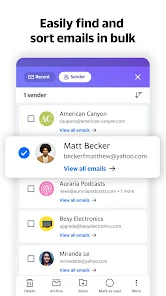 Screenshot 4 for Yahoo Mail 7.30.1 MOD APK Plus, Premium Unlocked