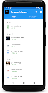 Screenshot 1 for DOWNLOAD MANAGER Premium 8.0.0
