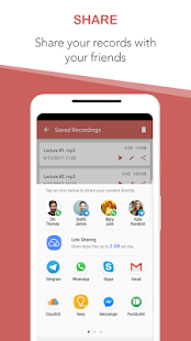 Screenshot 3 for Voice Recorder HD 1.0.16 Ad Free