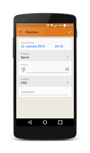 Screenshot 2 for Journal costs Premium 1.19.3