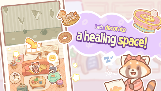 Screenshot 3 for Bear Bakery Merge Tycoon 1.2.28 MOD APK No Cooldown, Free VIP
