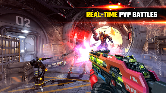 Screenshot 3 for SHADOWGUN LEGENDS New FPS and RPG shooter 0.7.5 MOD APK + Data