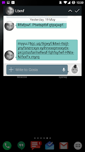 Screenshot 5 for YAATA SMS MMS messaging Premium 1.43.11.21487