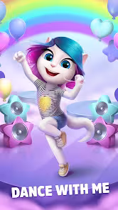 Screenshot 1 for My Talking Angela 4.3.1.510 MOD (Unlimited Money)
