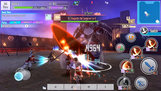 Screenshot 6 for Sword Art Online Integral Factor 1.7.9