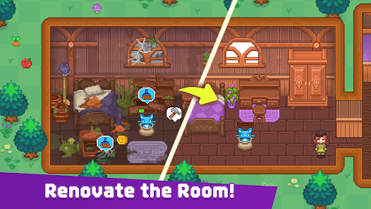 Screenshot 2 for Lucky Cat Clicker 0.1 MOD APK Free In-App Purchase