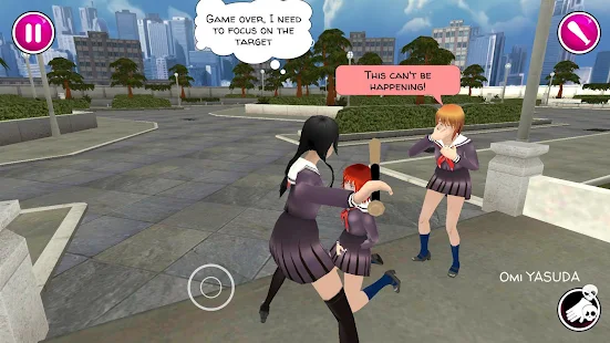 Screenshot 3 for Yandere School 1.0.4 MOD APK + Data Unlimited Money