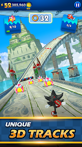 Screenshot 2 for Sonic Dash 4.10.3 Mod Money / Unlock / Ads-Free