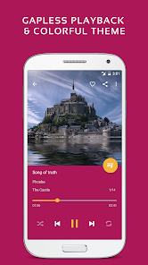 Screenshot 1 for Pulsar Music Player Pro 1.12.5 MOD APK Premium Unlocked