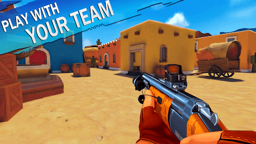 Screenshot 2 for M Gun Online Shooting Games Mod APK 0.1.13 Unlimited money