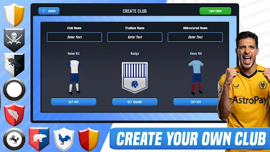 Screenshot 4 for Soccer Manager 2023 3.2.0 MOD APK Mega Menu, Unlimited Training, Upgrade