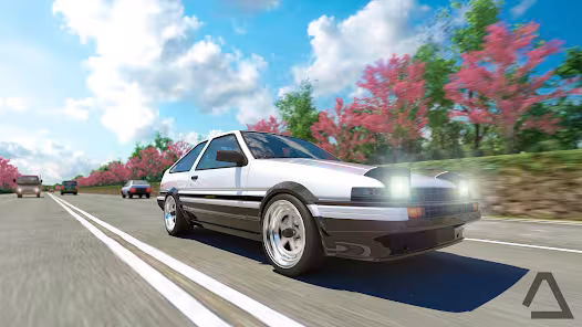 Screenshot 2 for Driving Zone Japan 3.28 MOD APK Unlimited Money