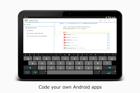 Screenshot 6 for AIDE- IDE for Android Java C++ Premium 3.2.200127