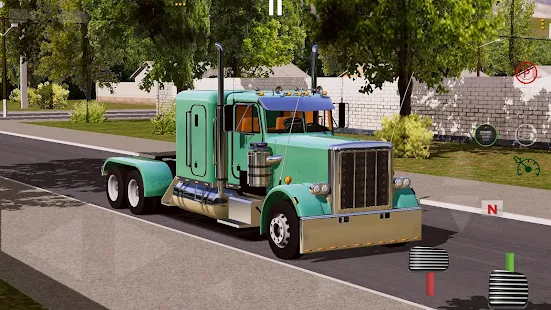 Screenshot 1 for World Truck Driving Simulator 1,095 MOD APK + Data