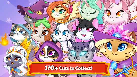 Screenshot 4 for Castle Cats Idle Hero RPG 2.10.1 MOD (Free Shopping)
