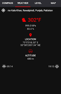 Screenshot 6 for Digital Compass Pro 1.70 Ads-Free