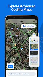 Screenshot 5 for Bikemap Your Cycling Map & GPS Navigation Premium 13.2.4