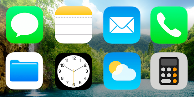 Screenshot 1 for iOS 14 Icon Pack 1.0 Patched
