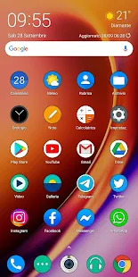 Screenshot 2 for OXYGEN CIRCLE ICON PACK 2.1 Patched