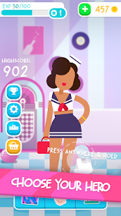 Screenshot 2 for Bubblegum Hero 1.0.6 MOD APK Unlimited Shopping