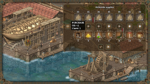 Screenshot 6 for Hero of the Kingdom II Mod APK 1.3.12 Paid for free Full