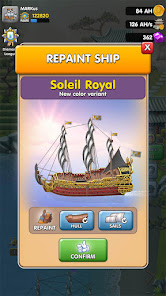 Screenshot 7 for Pocket Ships Tap Tycoon Idle Seaport Clicker 0.5.6 Mod free shopping