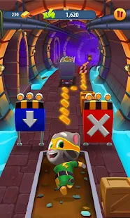 Screenshot 3 for Talking Tom Gold Run 2.5.0.29 MOD APK
