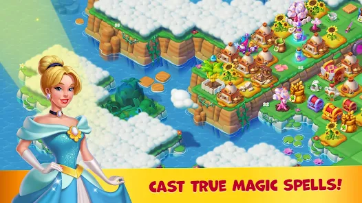 Screenshot 2 for Fairyland Merge Magic 1.362.21 MOD APK Unlimited Diamonds