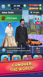 Screenshot 6 for Rich Inc Business Idle Life 1.29.0 MOD APK Unlimited Money