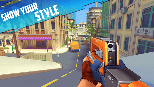 Screenshot 3 for M Gun Online Shooting Games Mod APK 0.1.13 Unlimited money