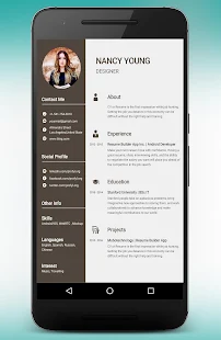 Cv Maker Resume Builder Pdf Template Format Editor Pro 9.1.17 CV Maker Resume Builder PDF Template Format Editor Pro 9.1.17