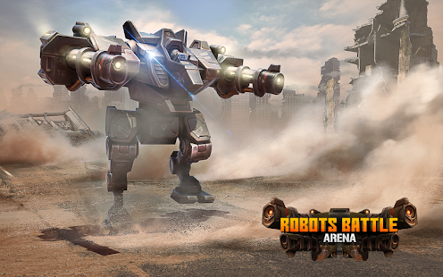 Screenshot 4 for Robots Battle Arena Mech Shooter & Steel Warfare 1.20.0 Mod Money
