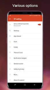 Screenshot 5 for Super S9 Launcher for Galaxy S9 / S8 / S10 launcher Pro 4.7