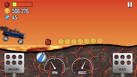 Screenshot 5 for Hill Climb Racing 1.36.0 APK + MOD (Ad-Free)