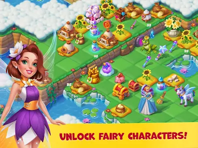 Screenshot 7 for Fairyland Merge Magic 1.362.21 MOD APK Unlimited Diamonds