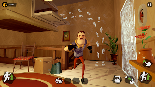 Screenshot 3 for Hello Neighbor Nickys Diaries Mod APK 1.4.4.729