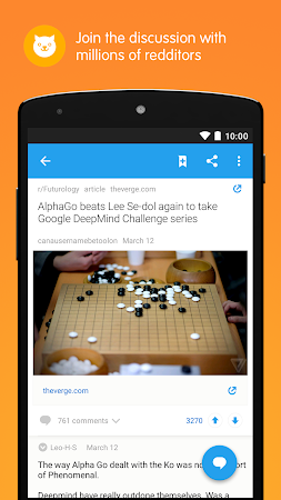 Screenshot 1 for Reddit The Official App 0.3.1