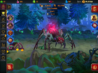 Screenshot 6 for Dungeon Crusher Soul Hunters v6.1.7 MOD APK Unlimited Money