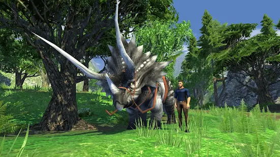 Screenshot 7 for Dino Tamers Jurassic Riding MMO 1.11 (Unlimited Resources)