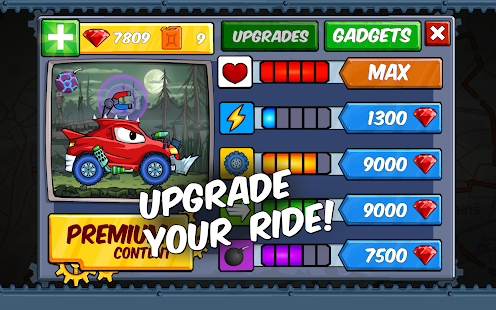 Screenshot 6 for Car Eats Car Apocalypse Racing 2.9 MOD (Unlimited Money + Fuel + Unlocked)